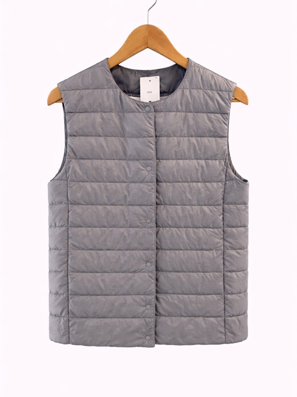 Uniqlo Ultra Light Down Quilted Vest - Gray